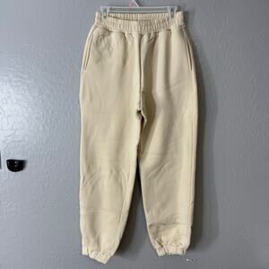 Comfrt Unisex Travel Essentials Sweatpants, Bone, Small KJHU48